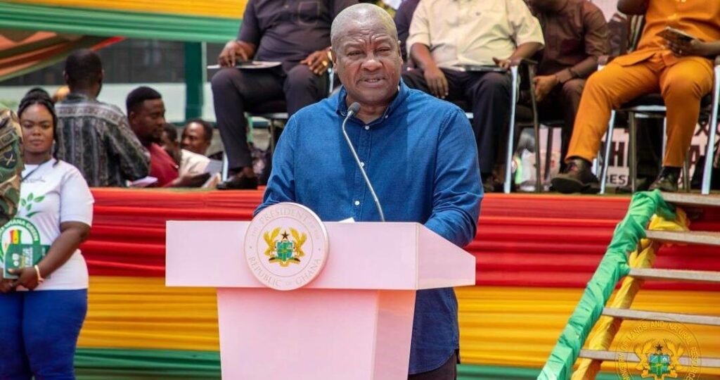 Prez Mahama Launches ‘Tree for Life’ Initiative to Combat Environmental Degradation