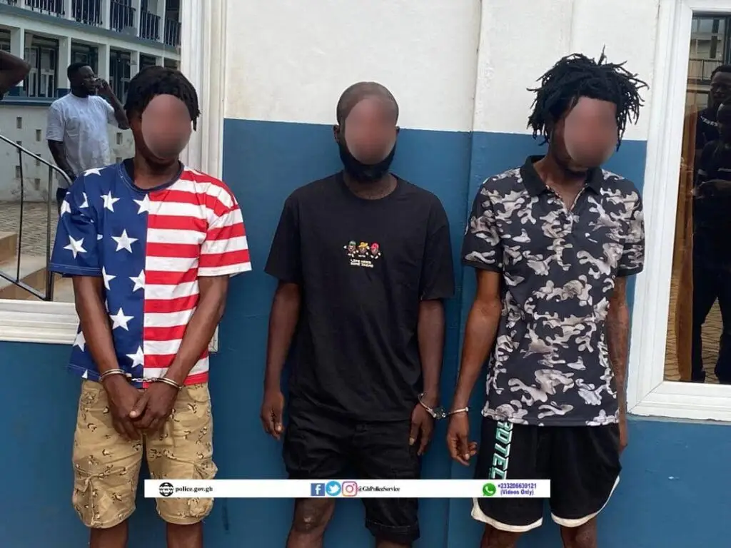 Three suspects arrested in connection with mobile money vendor murders in Ashanti Region